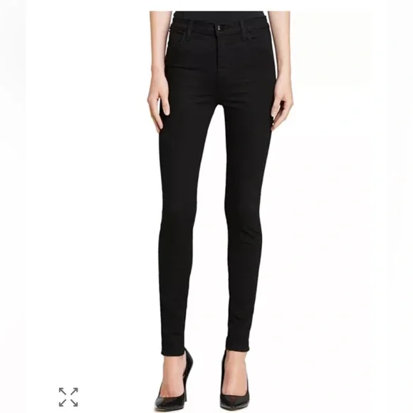 J BRAND PHOTO READY MARIA HIGH RISE SKINNY JEANS SKINNY IN VANITY. Size 26! - Picture 1 of 16